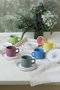 Hermia Juego de tazas de té de 12 piezas Multicolor